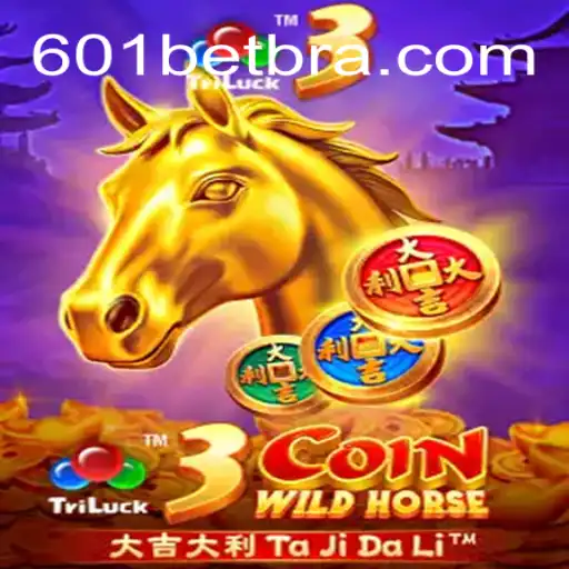 Descubra o Emocionante Jogo 3CoinWildHorse Disponível em 601bet.com